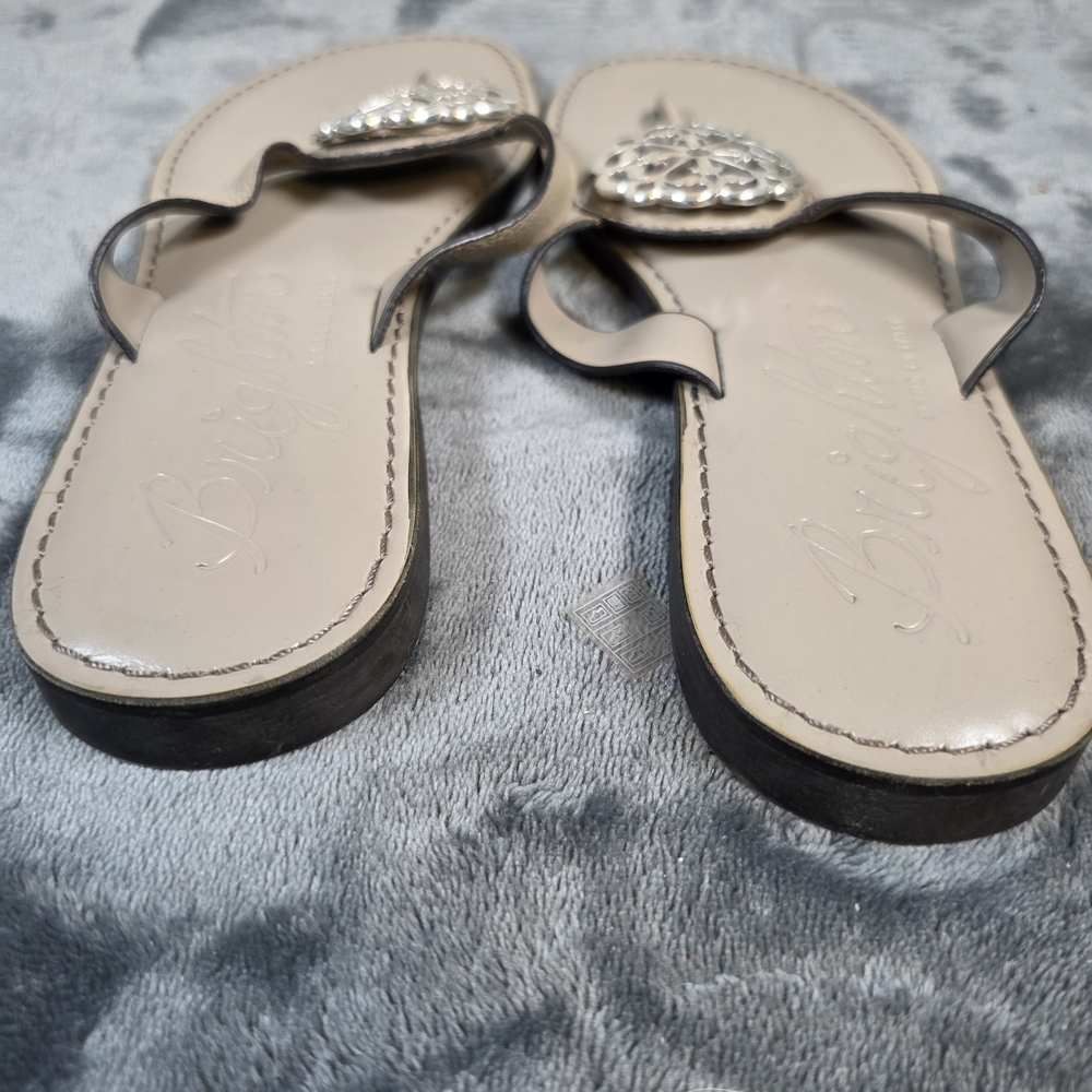 Brighton Alice Womens Sandals. Grey Sz 8.5 - Picture 6 of 11